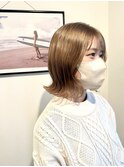 20代30代ミディアムグレージュベージュカラー