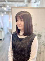 ウミネコ美容室 センター北hanare店(Umineko美容室) 鎖骨ラインミディ