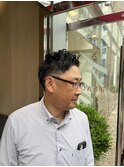 メンズ/ビジネス/パーマ/40代/50代