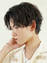 バイフィフス 天神大名(by fifth) ツイストスパイラルパーマ波巻きパーマメンズマッシュウルフ韓国