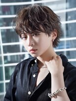 アルファ 新宿(alpha)&nbsp;サーフカール/ 刈り上げセンターパート/ブルーブラック[新宿駅]