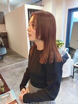 ソイ(soi) 小顔見せ姫バングセミロングヘア