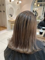 ミーサ(MYSA)&nbsp;ミディアムボブ×バレイヤージュ