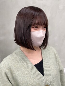 ニコ トウキョウ 渋谷(nico TOKYO) オリーブベージュ/ブラウン/ミニボブ/ボブ/切りっぱなしボブ