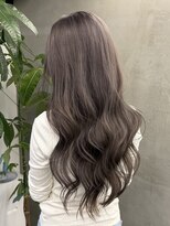 アンバー(UMBER)&nbsp;ラベンダーグレージュ　ブリーチ1回