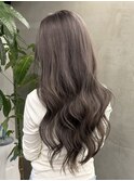 ラベンダーグレージュ ブリーチ1回