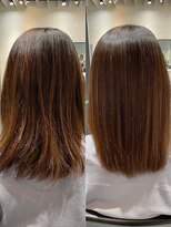 クィーンズガーデンバイケーツーギンザ(QUEEN’S GARDEN by K two GINZA)&nbsp;美髪縮毛矯正*髪質改善トリートメント*ミディアムレイヤーカット