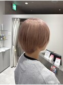 ピンクベージュミルクティーベージュハイトーン成増