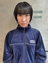 キャロルガーデンズ ボコカ 表参道(Carroll Gardens bococa) 【kacho】ラウンドバング ショートヘア