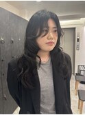 レイヤーカット/ロングレイヤー/暗髪