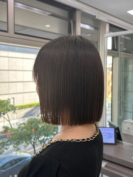 アルテヘアー(arte HAIR) 【arteHAIR】切りっぱなしボブ/ぱっつんボブ