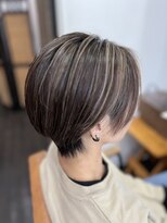 ヘアーアンドメイク アネラガーデン(HAIR&MAKE Anela garden) ツーブロ、ハイライト
