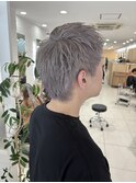 ホワイトグレージュミニウルフデジタルパーマSA 23