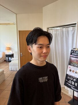 ユウヘアー 尾張旭店(U Hair) 【U hair】センターパート