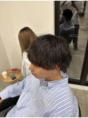 緩めパーマ
