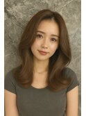 【THiRD】オリーブグレークラゲヘアーココアベージュ