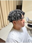 men's/MEN'S/メンズカット/メンズパーマ/郡山/ホワイトメッシュ