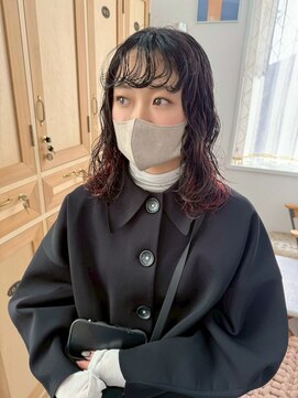 髪質改善ニュアンスパーマ20代30代40代レイヤーカット2