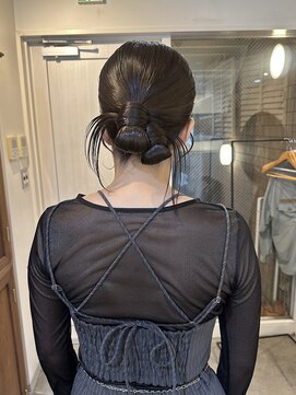 ヘアセット/お呼ばれヘア/パーティーヘア/カチモリヘア