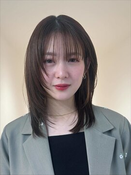 アイトーキョーエス 渋谷(AI TOKYO S) 小顔レイヤー/レイヤーミディアム/透明感カラー