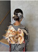成人式/振袖着付け/シニヨン/ソレイユ