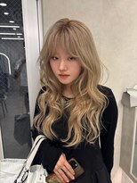 ロンド マーレ 天神大名店(Lond mare) 大人ガーリー/ミディアムレイヤーカット/似合わせカット