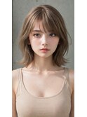 フォギーグレージュボブ