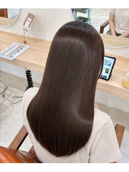 レーヴ(Reve)の写真/髪質改善で毛先までまとまるうるツヤ髪へ☆