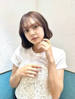 ロンド レイ 立川(Lond Ray)&nbsp;ラテグレージュ/レイヤーボブ/韓国巻き/結べるレイヤー/立川