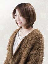 ヘアメーク パッセージ 調布北口店 ふんわりショートボブ