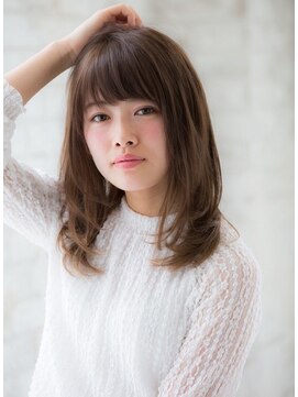 ジョエミバイアンアミ(joemi by Un ami) 【joemi 】メルトカラー×１カール無造作ウェーブ（花野）