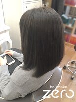 ヘアメイクゼロ 坂戸駅前店(hairmake zero)&nbsp;アデイクシーカラー　サファイア【hairmake zero坂戸店】