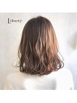 リバティ(Liberty) ハイライトたっぷりベージュカラー