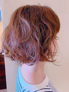 ヘアーアンドリラクゼーション 結(HAIR&RELAXATION) ふんわりカールボブ