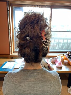 アラワラブルー(arrawarra blue) 成人式ヘアセット/20代/30代/40代/50代/倉敷/白楽町