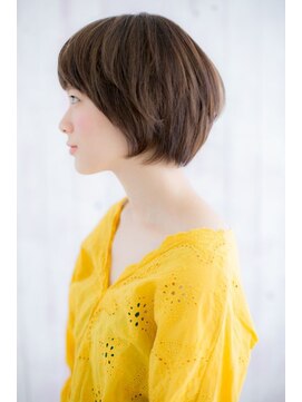 ミック ヘアアンドビューティー 大山店(miq Hair&Beauty) ワイドバングxマッシュショートb
