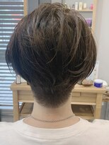 グラッシー センター北店(GLASSI)&nbsp;ハンサムショート耳かけイメチェンフォギーベージュ★センター北