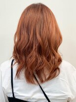 クアトロ グランシュ 川崎店(QUATRO × GranCieux)&nbsp;【QUATRO川崎】ビタミンカラー/オレンジ　谷口星利奈