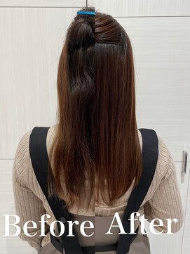 レ セゾン(Les Saisons) 縮毛矯正劇的Before After7