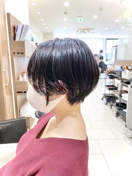 アッシュ 大泉学園店(Ash) 黒髪でも重たく見えないショートボブ【Ash大泉学園 横山】