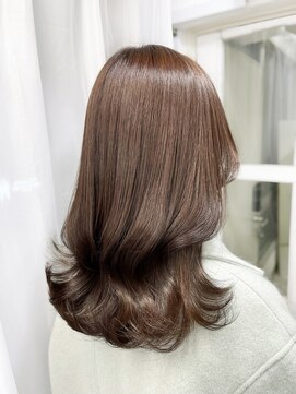 ナチュラルコントロール(Natural Control) ベイクドカラー×大人セミディ