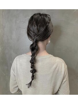 コレット(COLETTE) 編みおろし 結婚式 お呼ばれアレンジ