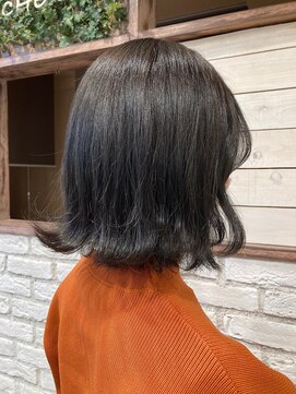 シェリール 八千代台駅(CHERIR) 切りっぱなしボブ×アッシュブラック