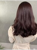 ダブルカラー/ピンクブラウン/ケアブリーチ/大人かわいい