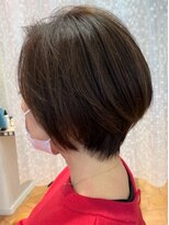 アズールサン 草加西口店(azule-sun)&nbsp;40代50代　大人　こなれヘア　サイドバング　シアーグレージュ