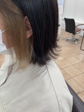 リー 甲子園(Lee) インナーカラー ×ベージュ