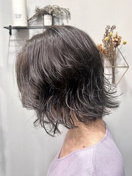 スナッグルサロン(SNUGGLE SALON) 外ハネボブ/波巻きパーマ/ウェーブパーマ/コテ巻き風パーマ