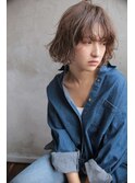 ルーズでアンニュイなボブスタイル【soi下北沢】