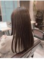 アグ ヘアー ポンテ 南浦和店(Agu hair ponte)&nbsp;癖はしっかり伸ばしつつ、毛先は自然な仕上がりに♪
