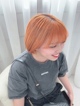 エルベ 千波店(elve) オレンジヘアー
